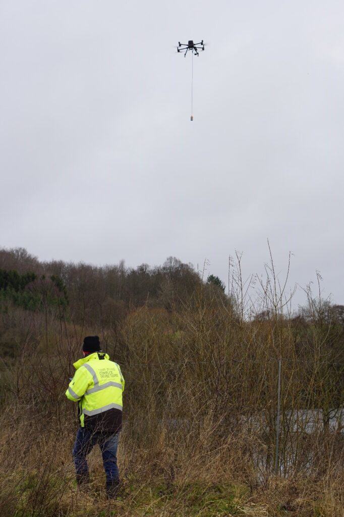 Fredag Pjece Lederen Opmåling af sø med dronebåret ekkolod - Geopartner Inspections